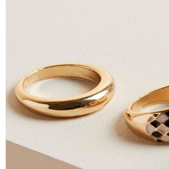 TORRID CHECKERED COCKTAI
RING SET - Picture 6 of 7